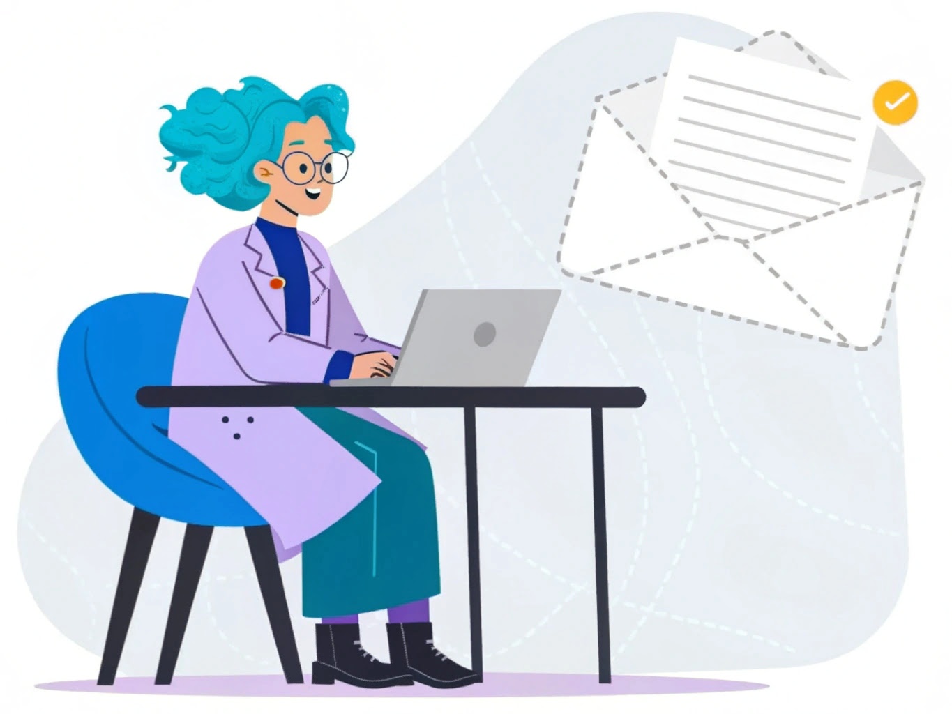 Contact Illustration